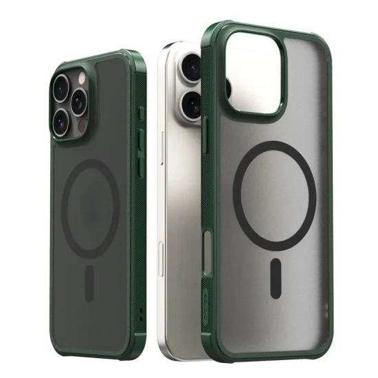 Cover Iphone 16 Pro Max Duple Magsafe Case Araree - Green